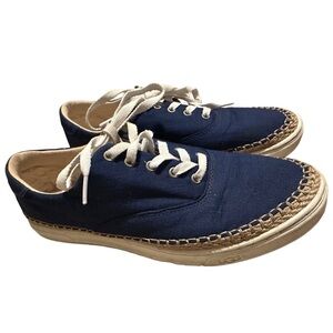 UGG Eyans 2 Navy and Tan Women's Sneakers